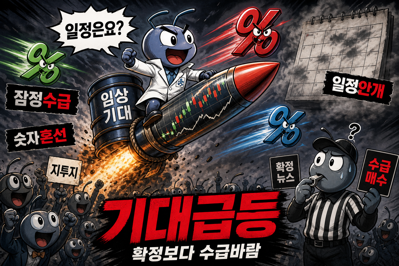 기대감 로켓에 오른 바이오주