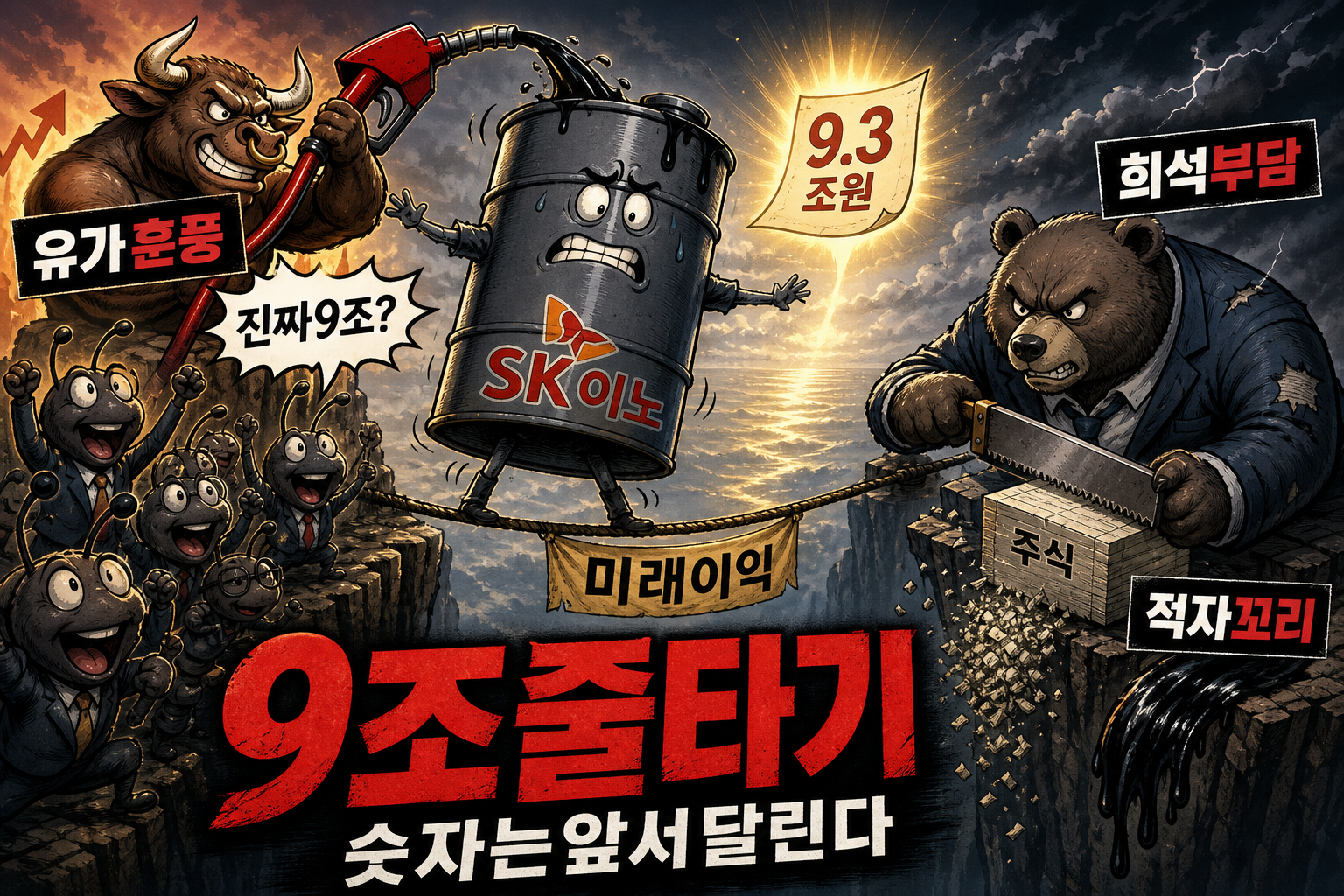 9조이익기대와희석부담줄타기